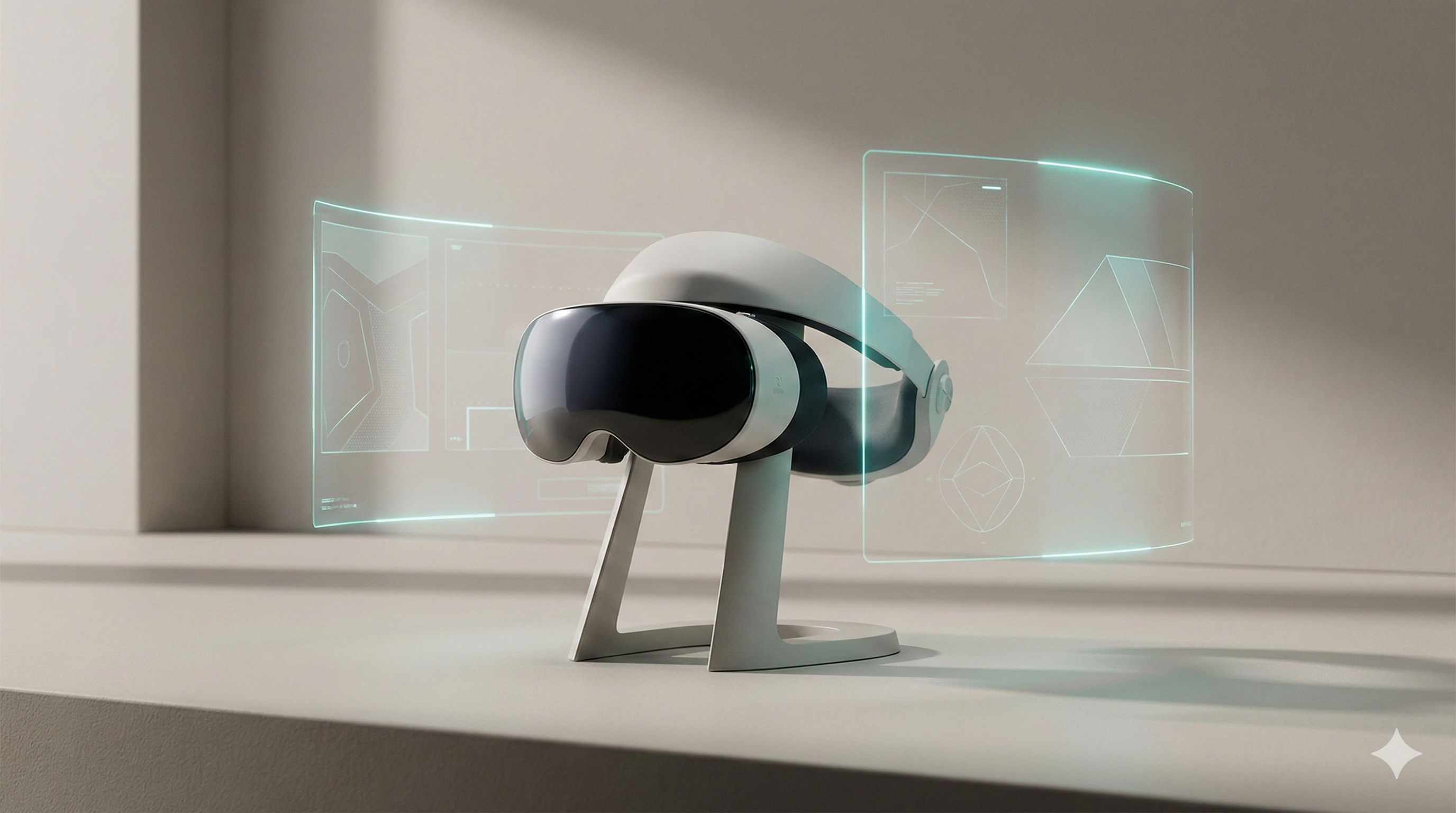 Spatial interface anchored in a real environment